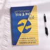 Just Between You & Me Letter Pattern Journal Notebook, 1