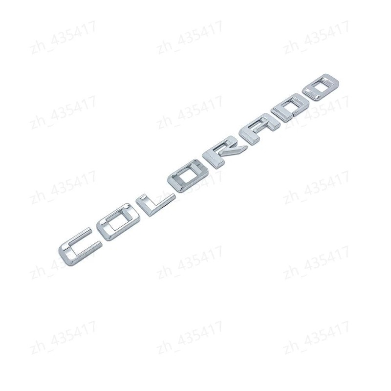 Colorado Tailgate Colorado Emblems Letters Badge NamePlate for 2023 -24