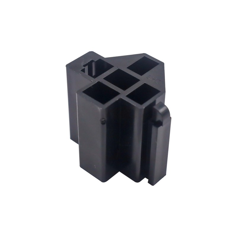 HiSport 5-Pin 12V 30A/40A Relay Connector with 6.3mm Terminals (5-Pack),