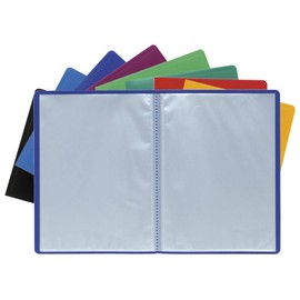 Exacompta - Ref 8563E - Soft PP Display Book - Suitable for A4 Documents, Made from Polypropylene, Lightweight, 60 Pockets, 120 Viewing Pages - Green Cover