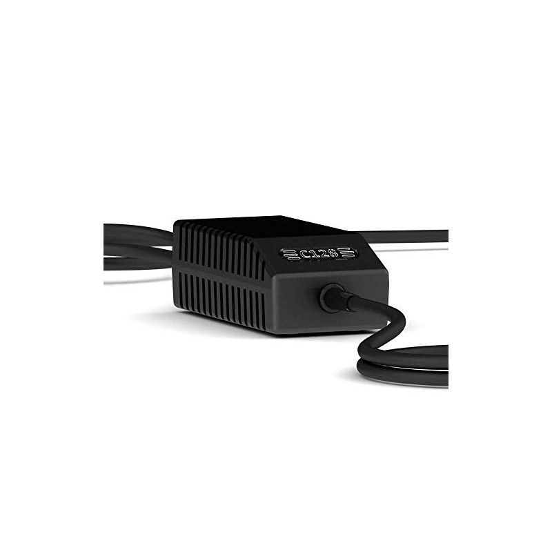 C128 PSU Modern Black - Replacement Commodore 128 Power Supply