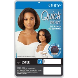 Outre Quick Weave - Estee (OFF BLACK 1B)