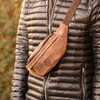 Hodalump -Bum bag, brown, vintage