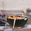 Gemmy Animated Candy Bowl Moving Jaw Skeleton w/Glowing Red Eyes,