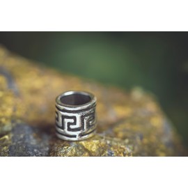 Windalf Jonna Small Hair & Beard Pearl 5 mm Beard Jewellery 925 Sterling Silver