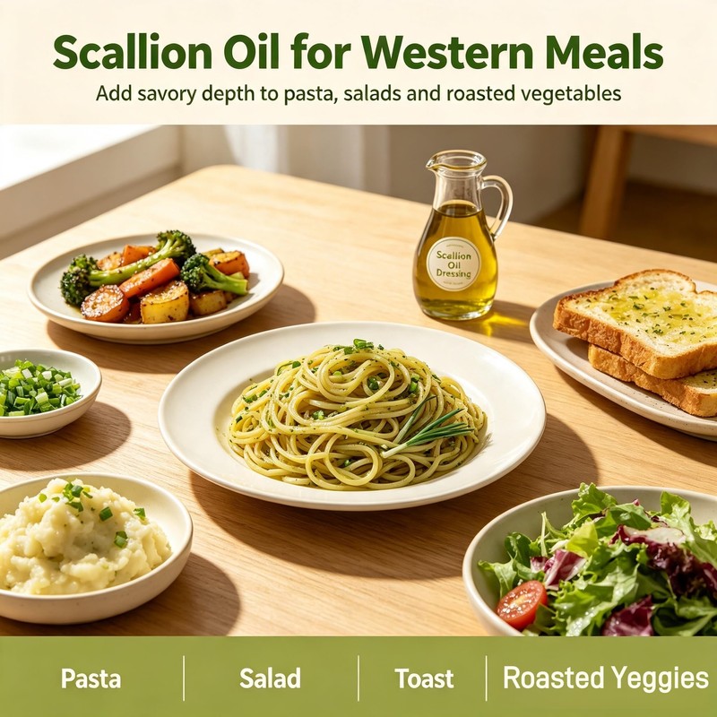Scallion Oil Sauce, 7.41 oz, Seasoning for Noodles and Stir-fry