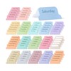 Mr. Pen- Weekly Planner Tabs, 100 Pcs, Week Tabs for