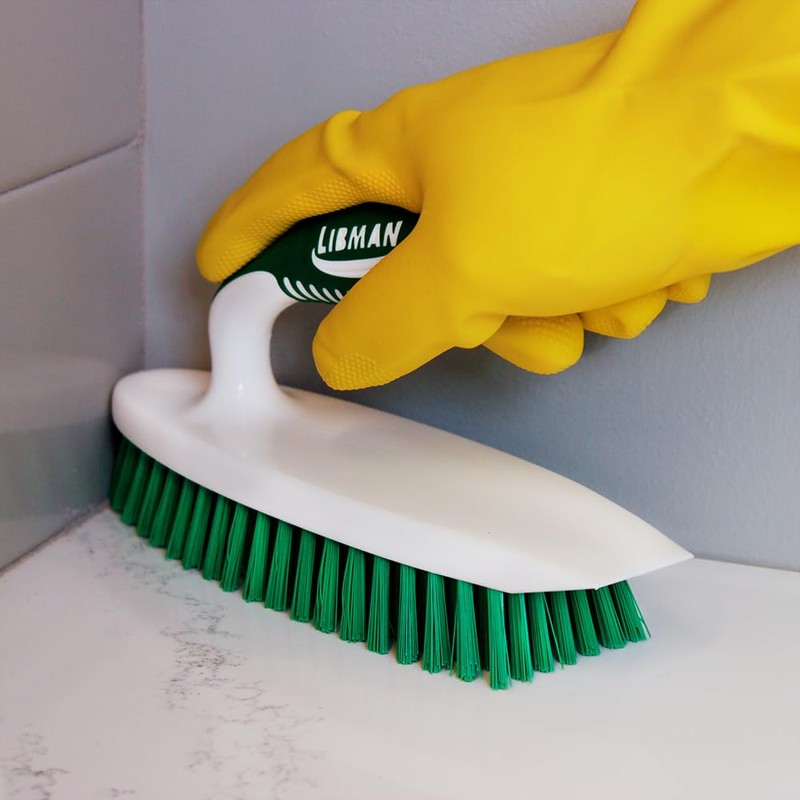 Libman Heavy Duty Scrub Brush Kit | Cleaning Brushes for