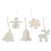 Innovative DIY Wooden Pendant Hanging Ornaments Crafts for Home Christmas