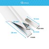 DL-pro Door Seal 2 m Universal Cut to Size for