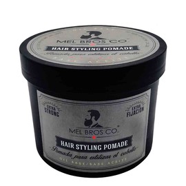 Mel Bros Co. - Hair Styling Pomade - Pomada para Estilizar El Cabello Base Aceite - Extra Fijación (32 Oz)