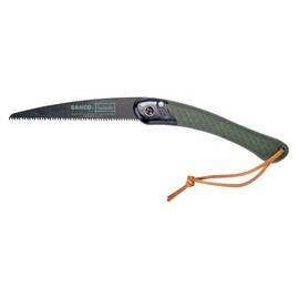 Bahco BAH396LAP 7-1/2" Laplander Folding Saw for Trail Maintenance, Wood Processing, and Survival Use, Rust-Protected Blade, Secure Lock, Ergonomic Grip, Ideal Bushcraft and Camping Tool