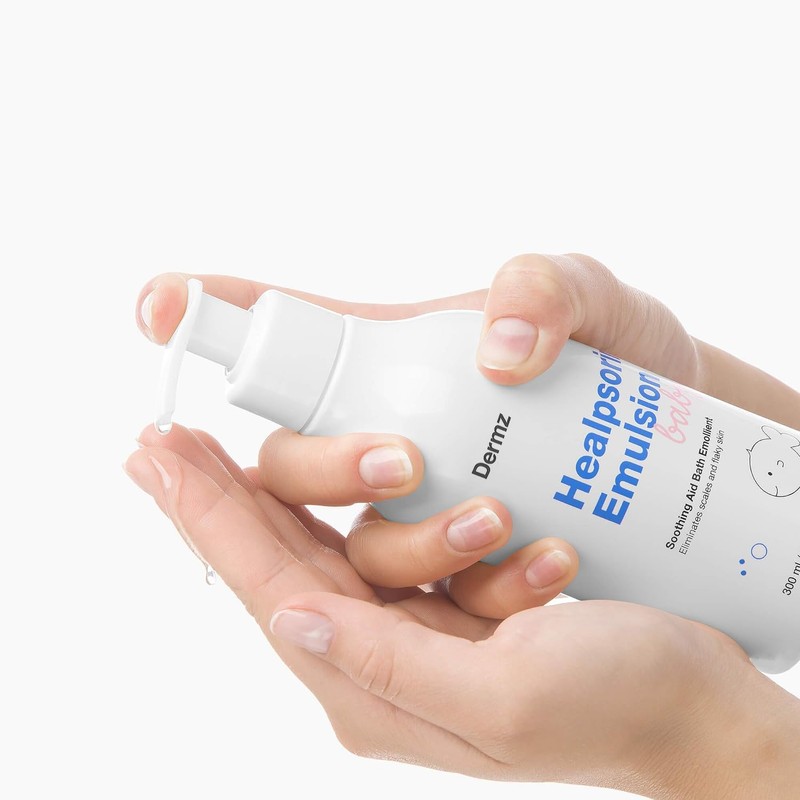 Healpsorin Baby Eczema & Cradle Cap Emulsion Treatment: Calendula, Comfrey