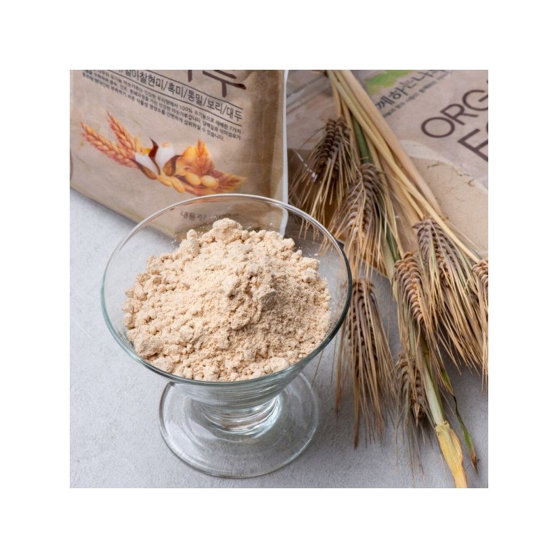 유기농 미숫가루(NON-GMO콩)고소하고 맛있는 미숫가루 500g 1봉 Organic Mixed Grain Powder
