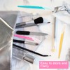 HFATMOS 12 Pcs Eyebrow Razor, Multipurpose Exfoliating Dermaplaning Tool for