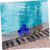 KONTONTY 4pcs Above Ground Pool Cup Holder Blue Pool Drinks