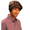 Rick Brown Wig for Hair Accessory Fancy Dress