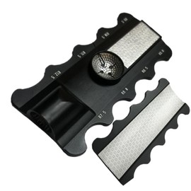 Cue Tip Scuffer - Stainless Steel Billiard Pool Cue Tip Tool | Multifunctional Shaping Billiards Accessories Measuring Repair Tool for Birthday Indoor Enthusiasts