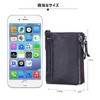 GOFELT Men's Bi-Fold Wallet, Thin, Genuine Leather, Cowhide Leather, Coin