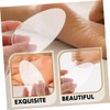 FOMIYES 2pcs Glass Foot Scrubbers Exfoliating Callus Remover for Dead