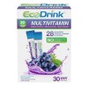 EcoDrink Complete Multivitamin Drink Mix, 30 Packets - Blueberry Pomegranate