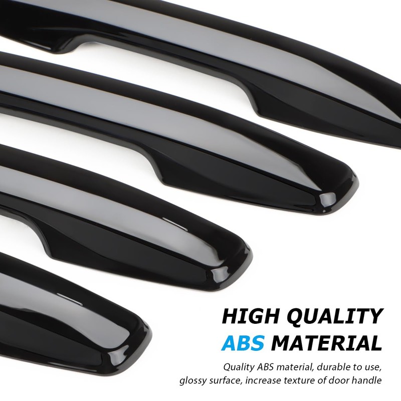 DLOVEG Upgraded Snap-on Door Handle Cover Compatible for 2026 Toyota