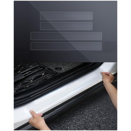 Yige Lii Side Step Guard Scuff Protective Seat for Nissan Kicks V37 Skyline Caravan Wagon Aura e-POWER Sakura Skyline (Hybrid) Serena e-POWER/DAYS Car Door Guard Sticker Cover Car Door Sill Trim Wrist
