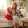 Haysandy 3 Pcs Halloween Big Bad Wolf Dog Costume Granny