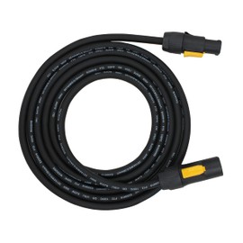 Toronce 10Feet Professional Compatible powerCON True1 Male to Female Power True 14WAG Extension Cable(10-Ft, 1 Pack)