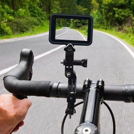 Action cam bicycle mount, action cam mount, adjustable angle stand, action cam mount / 액션캠자전거마운트 액션캠마운트 각도조절거치대 액션캠거치대