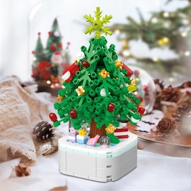 RANJIMA Christmas Building Blocks Toy Set, Gifts for Family and Friends, Children, Women, Men