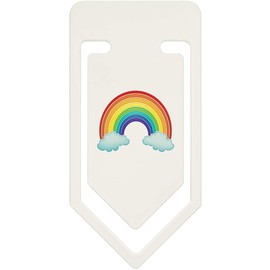 Azeeda 91mm 'Süßer Regenbogen' Große Plastik Büroklammer (CC00094208)