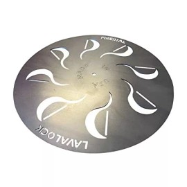 FireDial Baffle Plate Heat Management System for Charcoal BBQ - for 14in WSM