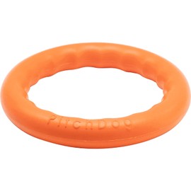 Sprenger Dog Toy Throwing Ring - Water Fun, Dental-Friendly, Floating - Ideal for Fetch Games on Land and in Water, Orange - Ø 20 cm