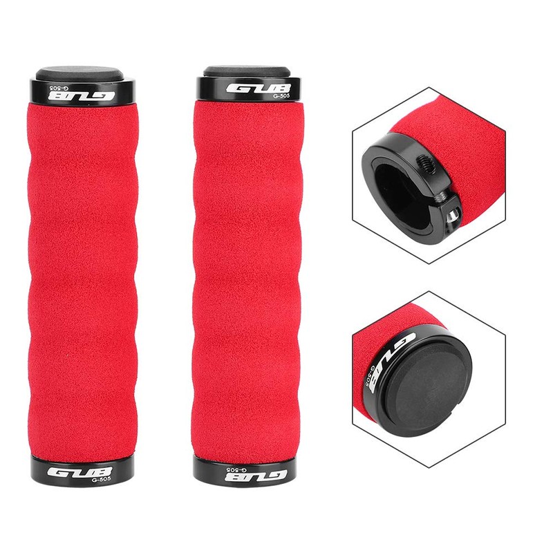 Handlebar Grips Sponge, Bicycle Grips White Foam, Grips, Bicycle Grips