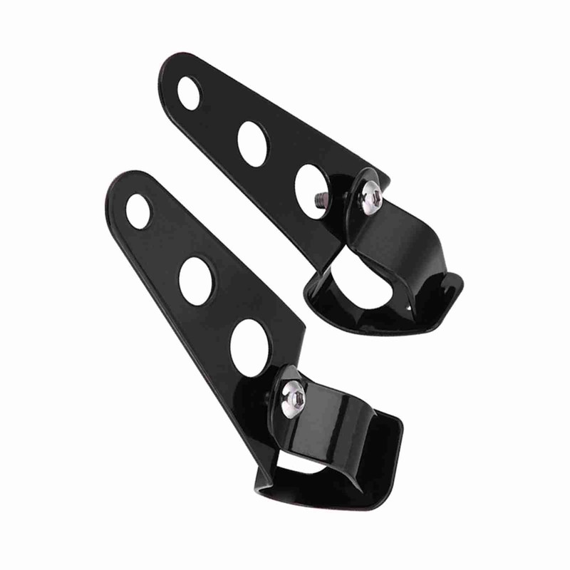 Aramox Headlight Brackets, Pack of 2 Motorcycle Headlight Brackets Fork