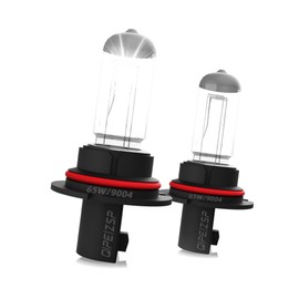 QIPEIZSP halogen headlight bulbs compatible with Mazda MX-3 1992 1993 1994 1995 1996 headlight light bulbs,9004 High/Low Beams, Pack of 2