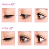 MERVK Stainless Steel Eyelash Curler with Built-in Comb Pinch Pain-Free