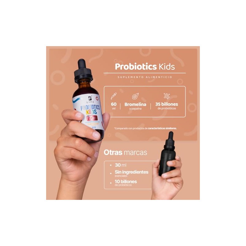 B Life probioticos 35 billones | 60 tomas 9 cepas