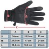 ALPIDEX Anti Slip Gloves Cycling Windproof Gloves Touchscreen Man Woman
