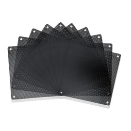 iYueMps 10pcs 140mm PVC Fan Dust Filter PC Cooler Fan Dustproof Case Cover Computer Mesh (140mm x 140mm)