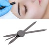Eyebrow Stencil Ruler Compass Guide 3 Point Positioning Symmetrical Stainless