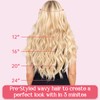HOOJIH Invisible Wire Hair Extensions 2 Ways Adjustable Headband Size