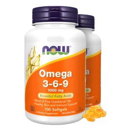 Kit 2 Omega 3, 6 Y 9 1000mg  Sin Hexano  100 Caps Gel                                                                                                 