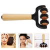 Gatuida Dual Head Wooden Massage Roller for Full Body Relaxation