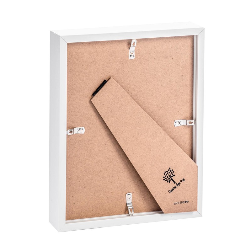 Nicola Spring 1x White 8'' x 10'' 3D Box Photo