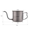 Fesjoy 400 ml pour over kettle gooseneck coffee kettle Ti