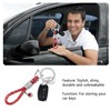4UNeed Bling Car Keychain with Crystal Key Ring + Mesh