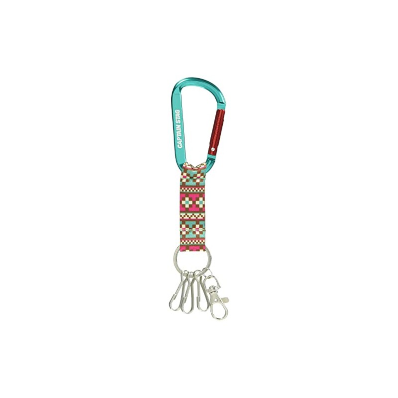 Captain Stag UM-1807 Key Ring with Carabiner Indian