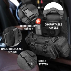 Unbranded Tactical Duffel Waist Bag Utility Pouch Crossbody with Shoulder Strap Hand Carry